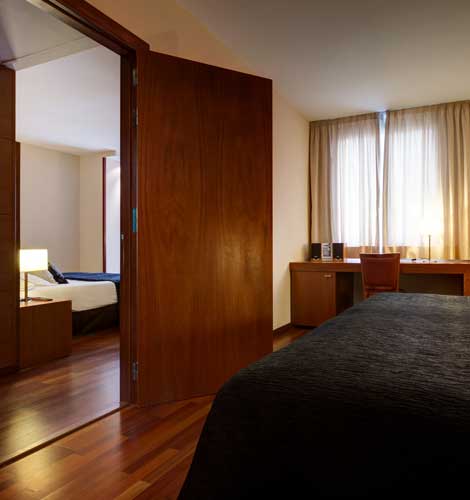 duplex room comunicated Hotel Acevi Villarroel Barcelona